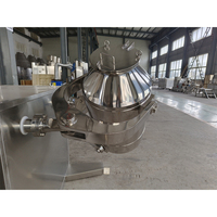 Mélangeur de poudre en acier inoxydable 3D à haute uniformité automatique avec moteur servo pour usage industriel, mélangeur 3D
