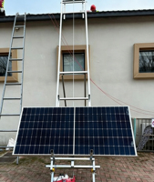 Nouveaux élévateurs à échelle en acier à commande électrique sur mesure avec une hauteur de levage de 2 m pour les projets de construction et de toiture