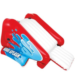 Toboggan aquatique gonflable pour enfants et adultes, structure de jeux pour piscine, toboggan en PVC, jouet de piscine pour le plaisir en plein air - Product Image 5
