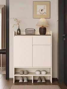 Meuble de rangement pour chaussures de style nordique, design étroit, pour la rénovation et l'organisation résidentielle - Product Image 2