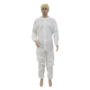 Junlong Coverall Manufacturers Waterproof Disposable Microporous Coverall with Hoods for wholesale