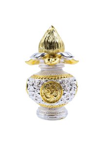 Kalash en noix de coco plaqué or et argent pour la Puja, les mariages, le Vastu, la décoration de la maison et des temples - Product Image 6