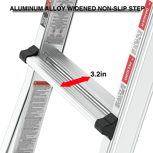 Factory Price Durable Folding Workshop Aluminum <strong>Wall</strong> <strong>Ladder</strong> Multifunction <strong>Ladder</strong> - Product Image 3