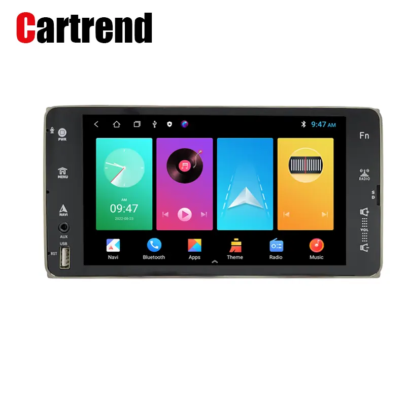 Universal 10.26inch Car Radio Touch Screen Monitor Wireless Carplay Screen Android Stereo DVD Player MP5 Car Play for Apple