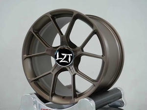 SYJX-004 1 pièce Jantes forgées 15-26 pouces Lèvre polie Chrome pour <span class=keywords><strong>Nissan</strong></span> <span class=keywords><strong>GT</strong></span>-<span class=keywords><strong>R</strong></span> BMW Série 3 Série 5 Bronze mat - Product Image 2