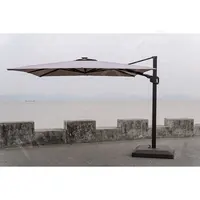 Cantilever Restaurant Automatische Patio Tuinmeubilair Paraplu