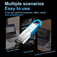 Memoria USB 2.0 de Plástico para Teléfono Inteligente, 8Gb 16Gb 32Gb 64Gb, Nueva
