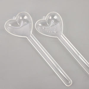 ลูกบอลกลมอะคริลิกรูป<span class=keywords><strong>หัวใจ</strong></span>ใสสำหรับงานแต่งงานของขวัญวัน<span class=keywords><strong>แม่</strong></span>ห่อช็อคโกแลตบรรจุภัณฑ์ช่อดอกไม้แบบทำมือ - Product Image 4