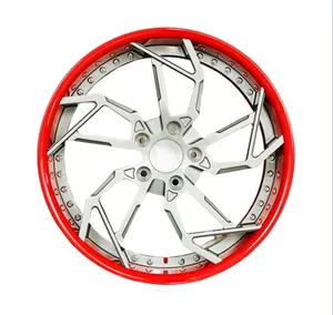 Custom 18 19 20 22 23 24 Inch 10J 11J 12J 5x114.3 left and right Forged Alloy Auto Wheel Rim, 2 Piece/3 Piece Forged Wheels