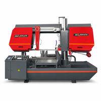 Scie à ruban automatique CNC GZK4270 de 700 mm pour métaux lourds avec variateur de fréquence