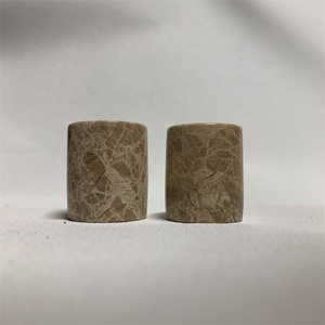 Nuevo Diseño al por Mayor, Tapa de Botella de Perfume de Mármol Natural, Cilíndrica, de <span class=keywords><strong>13</strong></span> mm - Product Image 1