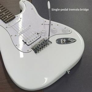 Professional Grade Adult Beginner Starter Electric Guitar Set Single Swing ST Series - Product Image 4