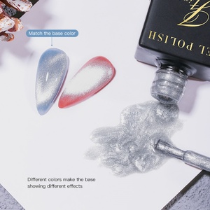 JTING Fournisseur de Gel Nail Art – 2 Couleurs Or et Argent – Vernis à Ongles Magnétique Universel Effet Œil de Chat UV – OEM Marque Privée - Product Image 3