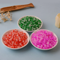 Jual Langsung Pabrik Manik-Manik Akrilik Retak Longgar untuk Pembuatan Perhiasan Gelang Kalung DIY