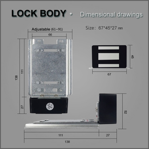 Cerradura Magnética Especial para Puertas Automáticas, Extensor Electrónico Multifunción para Puertas Correderas Planas - Product Image 5