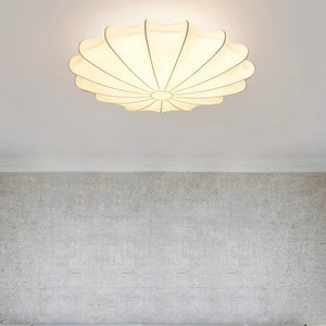 Lámpara de techo de seda de estilo japonés, Led D400D500D600D800 para sala de estar, dormitorio, estudio, hogar, minimalista, moderno, inspirado en el Zen - Product Image 3