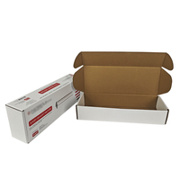 Boîtes d'emballage en carton ondulé de petite taille en papier kraft pliable de couleur personnalisée, boîtes d'emballage roses