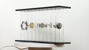 Bán buôn người đàn ông của Acrylic đồng hồ hiển thị khung đồng hồ nhựa tháo rời thạch anh cơ khí tự động đồng hồ SW 009 - Product Image 5