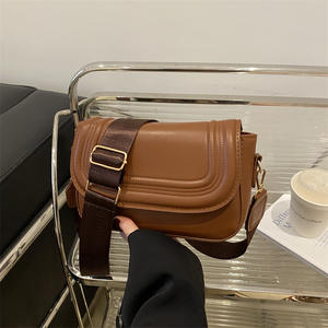 Bolso Bandolera Plegable de PU de Color Sólido, Estilo 2026, con Cierre de Cremallera, Diseño Cuadrado Pequeño de Alta Calidad - Product Image 2