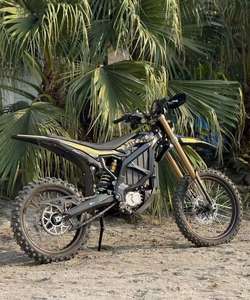 Vitesse rapide de 90 km/h pour moto tout-terrain électrique, moteur à entraînement central de 21 kW, batterie au lithium 74 V 60 Ah, autonomie de 115 km, frein à disque hydraulique - Product Image 3