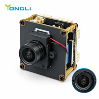Module de caméra IP de surveillance mobile YongLi IMX415 SSC338Q 8MP 4K H265 RJ45 avec détection humaine par IA