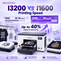 Imprimante textile à haute vitesse I3200, impression directe sur vêtement, 50 t-shirts par heure, machine DTG industrielle avec carte de contrôle Hoson