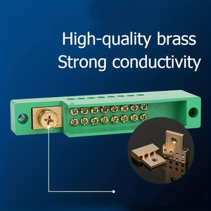 Kết nối Hộp 1 trong 6 9 13 16 Ra Màu Xanh lá cây khối thiết bị đầu cuối Hàng Hộp nối-kinh doanh, công nghiệp và khoa học - Product Image 6