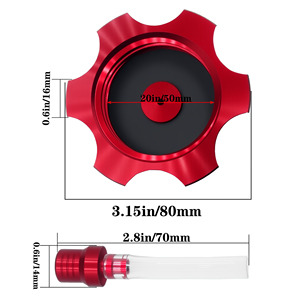 <span class=keywords><strong>Bouchon</strong></span> <span class=keywords><strong>de</strong></span> réservoir <span class=keywords><strong>de</strong></span> carburant en gros, <span class=keywords><strong>bouchon</strong></span> <span class=keywords><strong>de</strong></span> gaz hexagonal en alliage d'aluminium CNC pour motos tout-terrain avec soupape <span class=keywords><strong>de</strong></span> reniflard pour moto Pit Dirt - Product Image 6