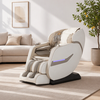 Bester 2026 Massage-Rollstuhl mit KI-Sprachsteuerung, 3D-Shiatsu-Massage, Ganzkörper-Zero-Gravity-Luxus-Elektromassagestuhl, Smart