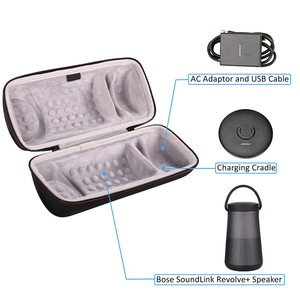 Estuche de almacenamiento de altavoz de viaje de carcasa dura portátil Eva Estuche de altavoz a prueba de golpes para <span class=keywords><strong>Bose</strong></span> <span class=keywords><strong>SoundLink</strong></span> Revolve + o Revolve + (Serie II) - Product Image 2