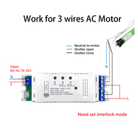 Module WiFi intelligent à 2 canaux pour la domotique, interrupteur moteur, appareils intelligents