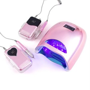 Lámpara UV LED para Uñas con Diamantes, 48W, Sensor Automático, 24 Perlas de Diamantes de Imitación, Secador Rápido de Esmalte en Gel, Herramienta Profesional para Salón de Manicura, Venta al por Mayor - Product Image 3