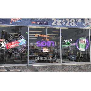Thâm quyến nhà sản xuất trong suốt <span class=keywords><strong>LED</strong></span> dính Màn hình phim linh hoạt mềm <span class=keywords><strong>LED</strong></span> bảng điều chỉnh hiển thị pantallas <span class=keywords><strong>LED</strong></span> cho cửa sổ tường kính - Product Image 6