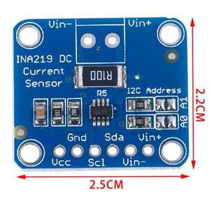 INA219 I2C โมดูลเซ็นเซอร์จ่ายไฟกระแสตรงแบบสองทิศทาง MCU-219 - Product Image 4