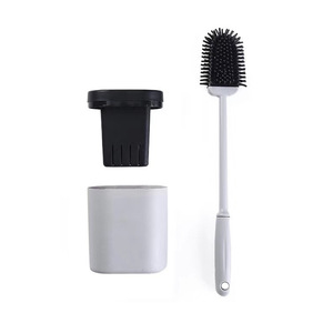 <b>Toilet</b> <b>Brush</b> <b>Heads</b> Plastic 8Cm Clean <b>Toilet</b> <b>Replacement</b> Parts White Color Customizable Size Stocked - Product Image 5