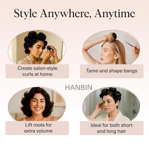 <span class=keywords><strong>Rulos</strong></span> de Cerámica <span class=keywords><strong>Térmicos</strong></span> para Mujer con Logotipo Personalizado, <span class=keywords><strong>Rulos</strong></span> Autoadherentes sin Calor para Cabello <span class=keywords><strong>Corto</strong></span> y Largo, <span class=keywords><strong>Rulos</strong></span> Voluminizadores para Usar Durante la Noche - Product Image 6