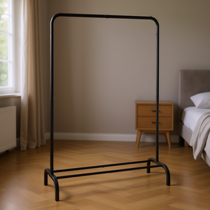 Perchero de Ropa Resistente de 39.8 Pulgadas, Perchero de Metal de un Solo Nivel para Dormitorio, Diseño Minimalista - Product Image 2