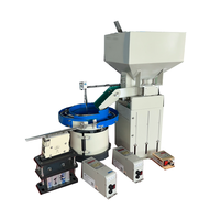 Distributeur de bol de vibration à grande vitesse à 5 rails pour écrous de quincaillerie Chargeur de bol vibrant à écran automatique avec trémie
