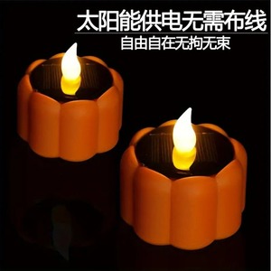 Lámpara de Calabaza Solar, Luz Decorativa de Halloween, Linterna para Fiestas al Aire Libre, 6-12 Horas de Iluminación Continua, Interruptor Manual - Product Image 4