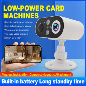 Cámara de seguridad inalámbrica CCTV para exteriores con visión nocturna colorida PTZ con energía Solar recargable Micrófono incorporado 3MP 180 gran angular - Product Image 2