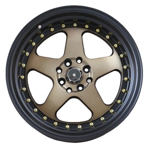 Cerchi in Lega da Corsa Roc 16*8 16*9 17*8 17*9 18*9 18*10J con Bordo Lucidato Profondo - Product Image 1