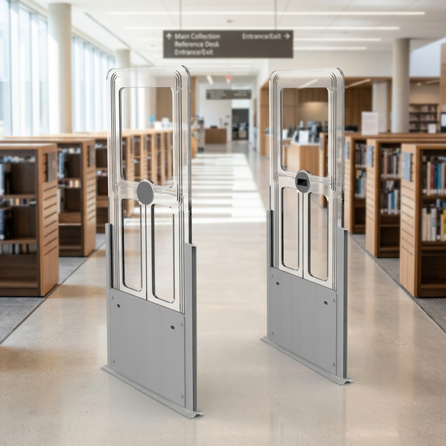RFID Security Gate 13.56mhz Anti-theft Door Reader Antenna AFI EAS Alarm RFID Gate Reader ISO15693 Device for Library Business