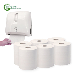 Offre Spéciale – Essuie-tout en papier <span class=keywords><strong>Maxi</strong></span> Roll personnalisé de marque, populaire, 200 mètres, 600 pieds, 800 pieds, 32 g/m², 34 g/m², 36 g/m², 38 g/m², 40 g/m², avec coupe automatique - Product Image 2