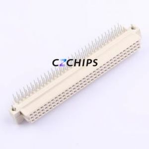 5650895-5 Board-to-Board & Backplane Connector Bent Lead Through Hole,P=2.54mm Connector 2.54mm Right Angle Insert 3 Gold - Product Image 1