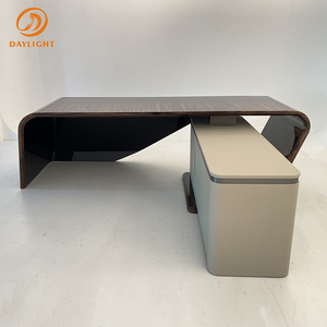 Scrivania Direzionale Moderna in MDF di Alta Qualità per Ufficio CEO e Manager, Ultima Versione 2025 a Forma di L - Product Image 3