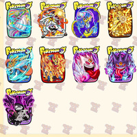 PY Wholesale Nouveau Design Aimants en Acrylique pour Réfrigérateur Mini Pikachu Dessins Animés Mignons Boîte Scellée Booster Pack Jeux de Société
