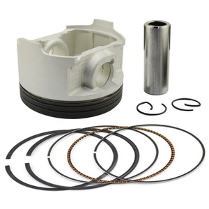 Kit de pistons et segments de moteur de moto STD~+100 83mm~84mm pour Suzuki AN400 Burgman Skywave 400 DL650 SV650 <span class=keywords><strong>DR350</strong></span> - Product Image 2