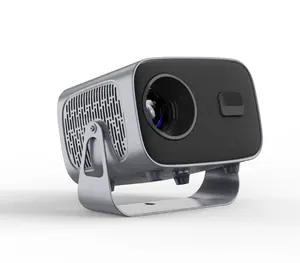 Mini taşınabilir projektör 4K A10 akıllı projektör Android 11.0 5G WiFi ev sinema 1080p Samsung Apple açık film projektör