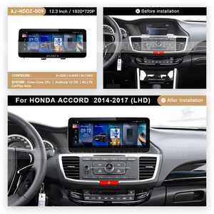 AIJALV <span class=keywords><strong>Android</strong></span> QLED Auto-Player für HONDA 2014-2017 ACCORD LHD 8-Core 12.3 Zoll Auto DVD Radio Stereo-Player GPS - Product Image 2