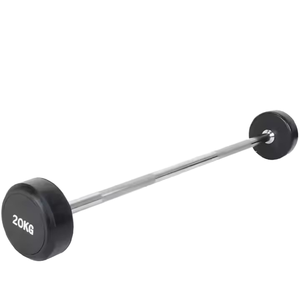 Barre de musculation <span class=keywords><strong>EZ</strong></span> en caoutchouc pour entraînement de musculation, <span class=keywords><strong>poids</strong></span> libres, équipement de fitness avec barre <span class=keywords><strong>EZ</strong></span> droite fixe et barre droite en caoutchouc - Product Image 3